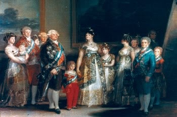 estudiarte-eop: La familia de Carlos IV, Goya